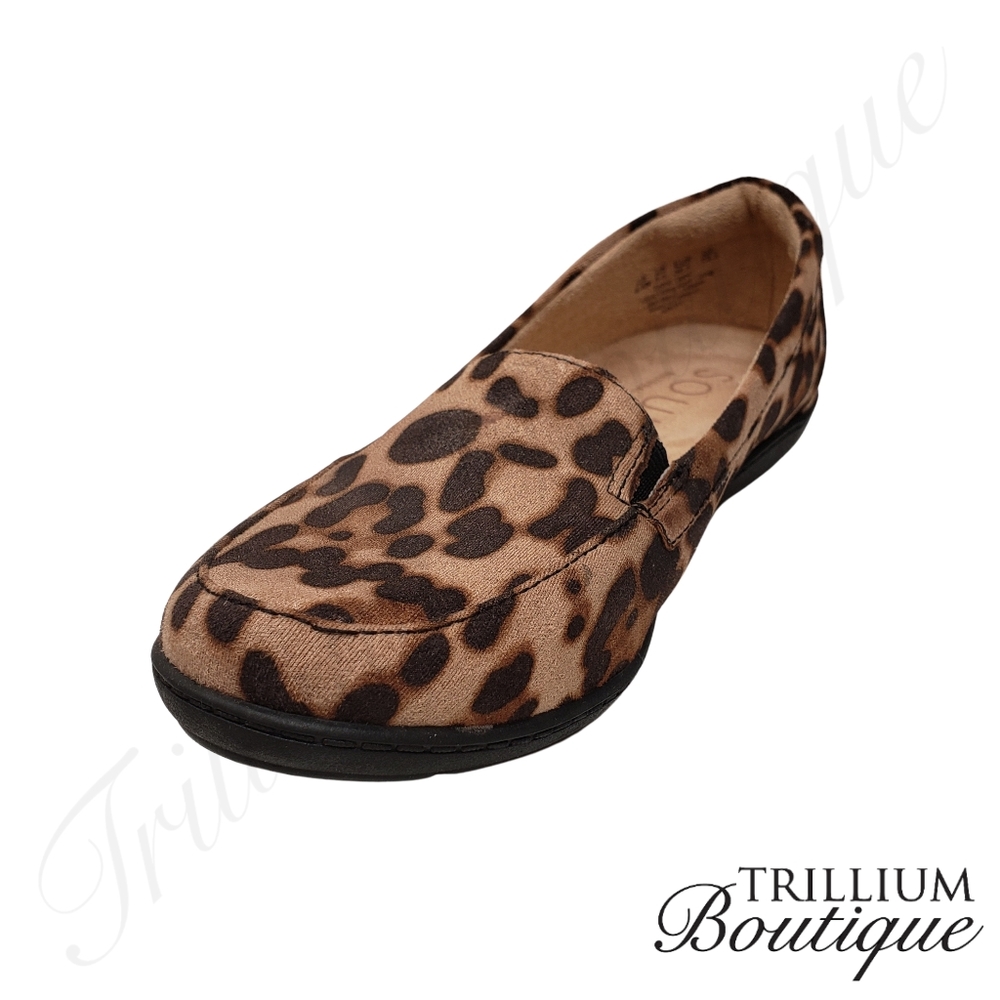 SOUL Naturalizer Zapato Loafer Cheetah Sizes: 6.5, 7.5 New in Box! - Picture 7 of 11